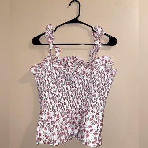 J Crew Flower Tank